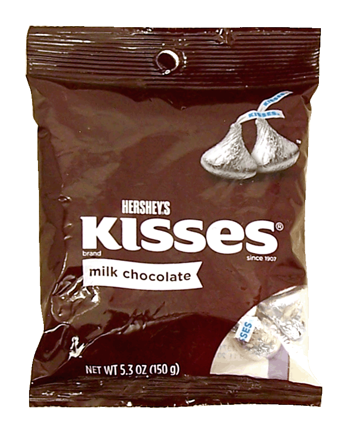 Hershey's  milk chocolate kisses candies Full-Size Picture